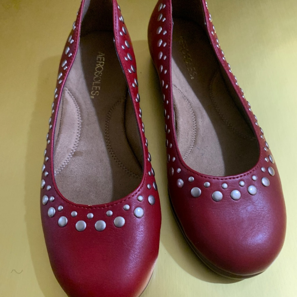 Brand New Red memory foam shoes